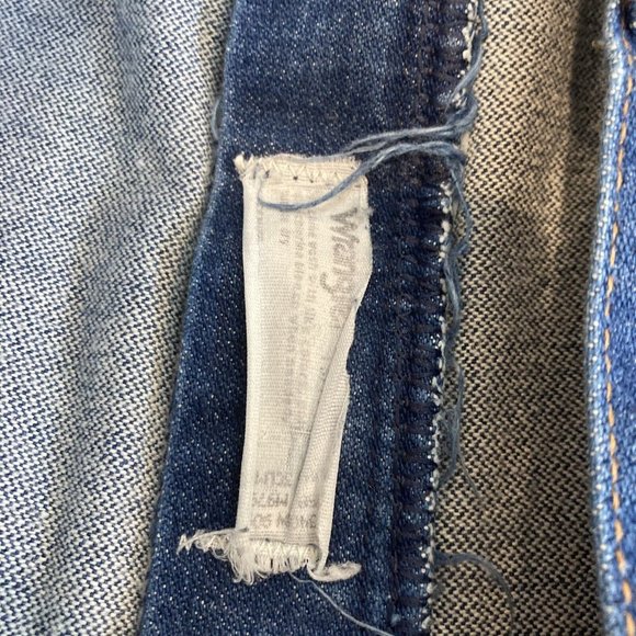 VTG Women’s Wrangler Jeans 12MWZ Medium Wash Blue Jeans Size 30x34 - Picture 4 of 5